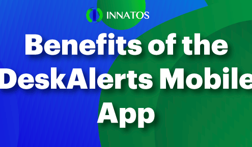 Innatos - Benefits of the DeskAlerts Mobile App - title
