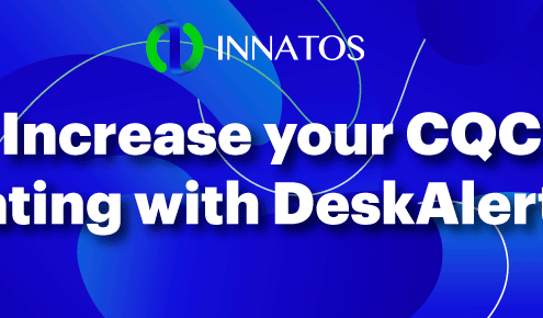 Innatos -Increase your CQC rating with DeskAlerts - banner