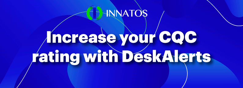 Innatos -Increase your CQC rating with DeskAlerts - banner
