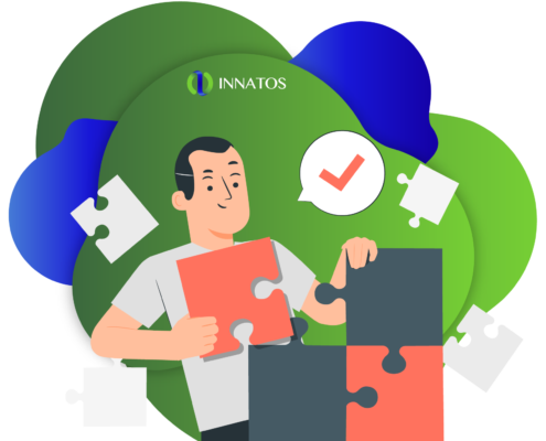 Innatos - Change project run more smoothly - Man working online