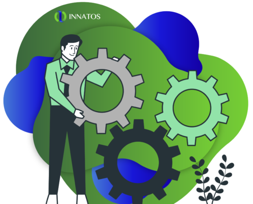 Innatos - Managing Change In The Workplace - Man working together
